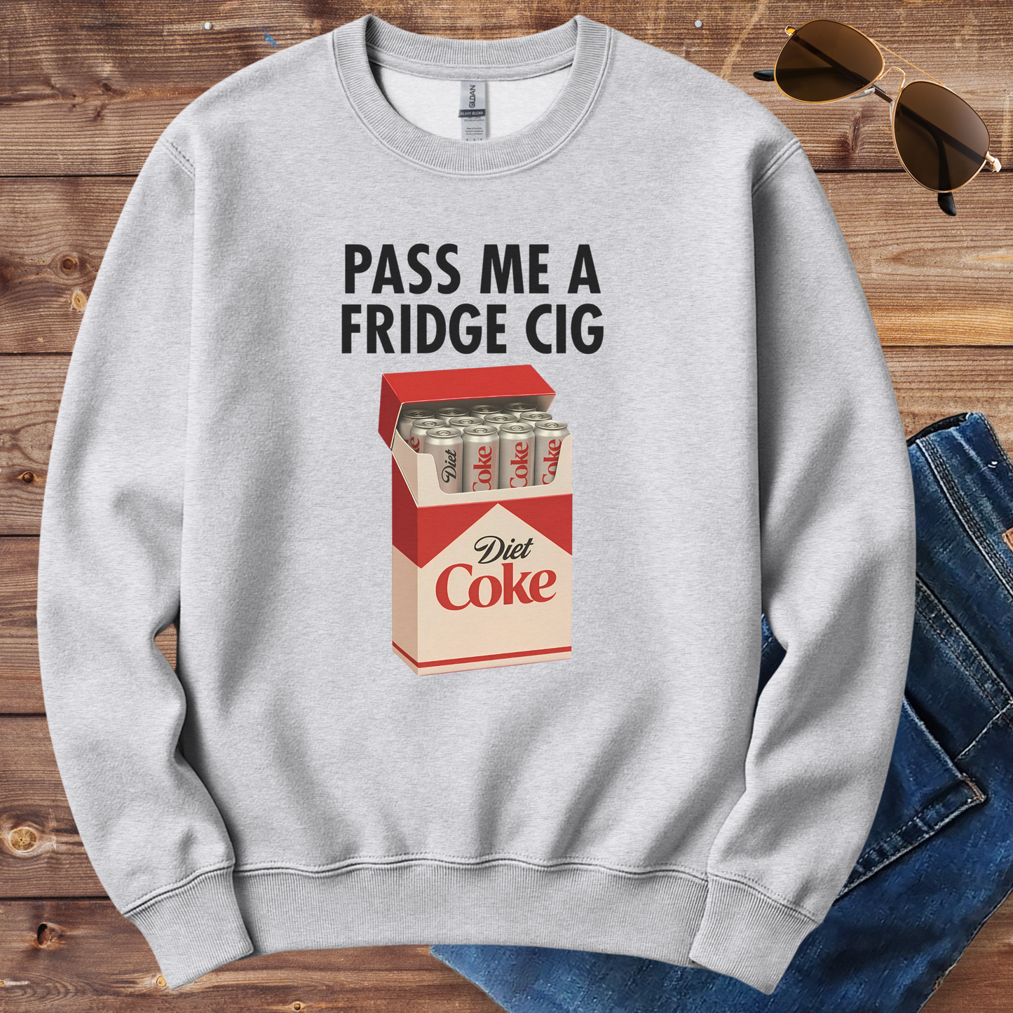 Fridge Cig Break Crewneck