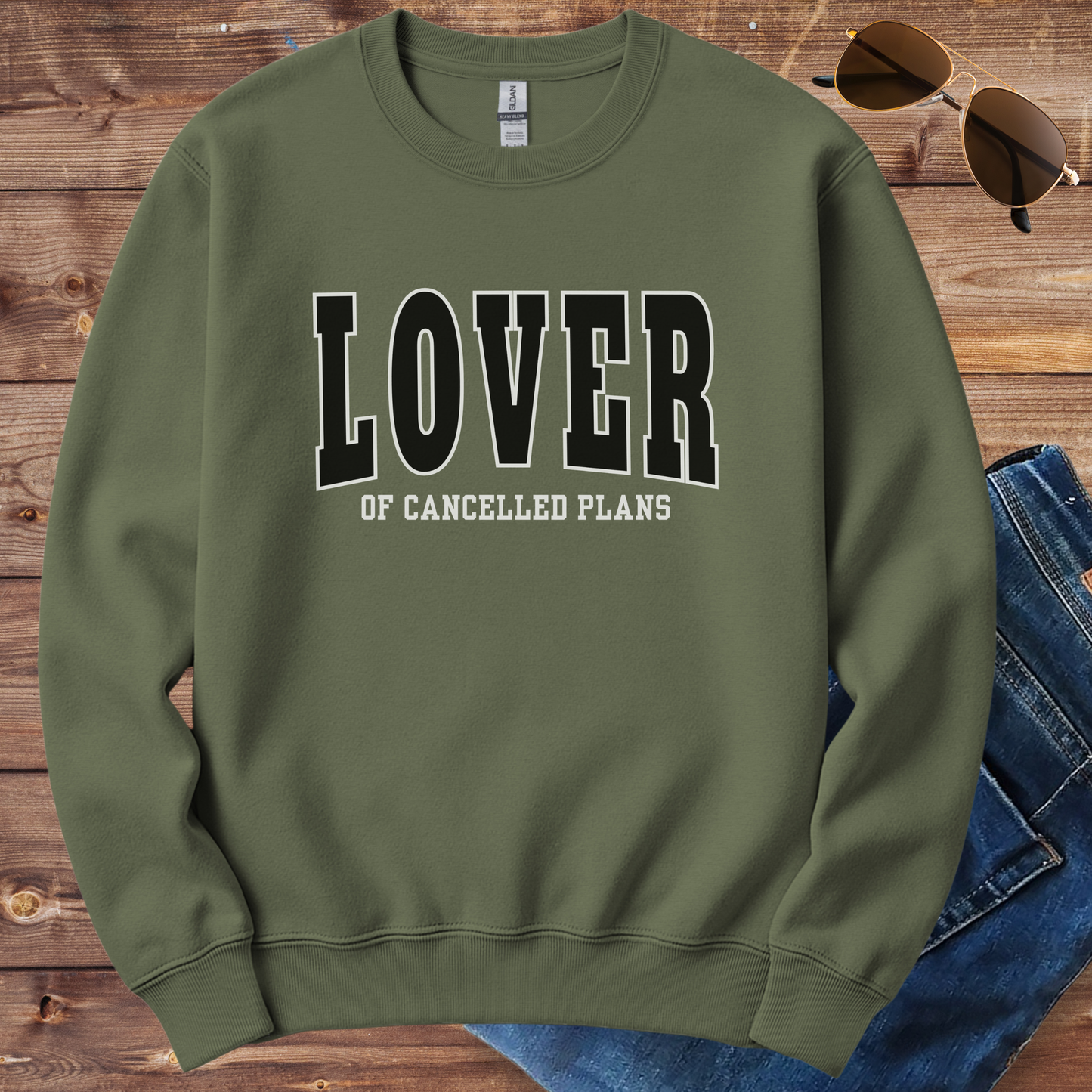 Canelled Plan Lover Crewneck