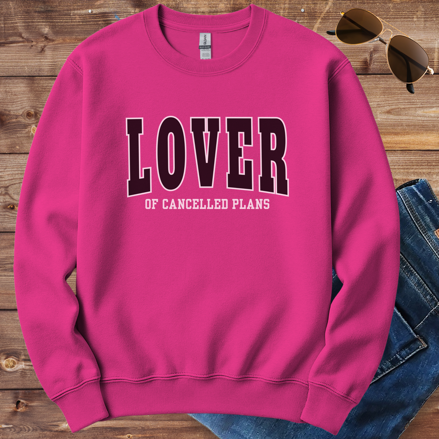 Canelled Plan Lover Crewneck