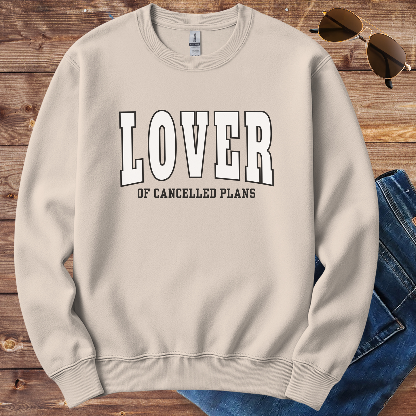 Canelled Plan Lover Crewneck