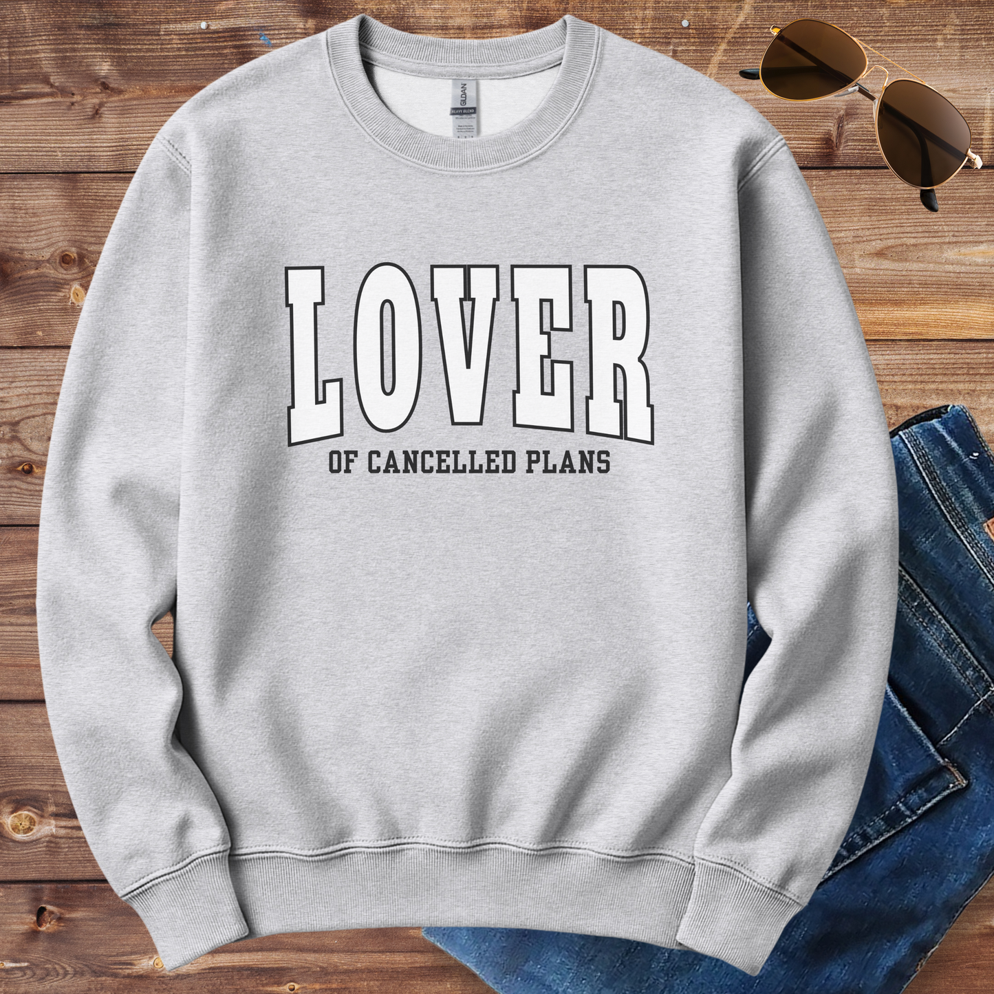 Canelled Plan Lover Crewneck