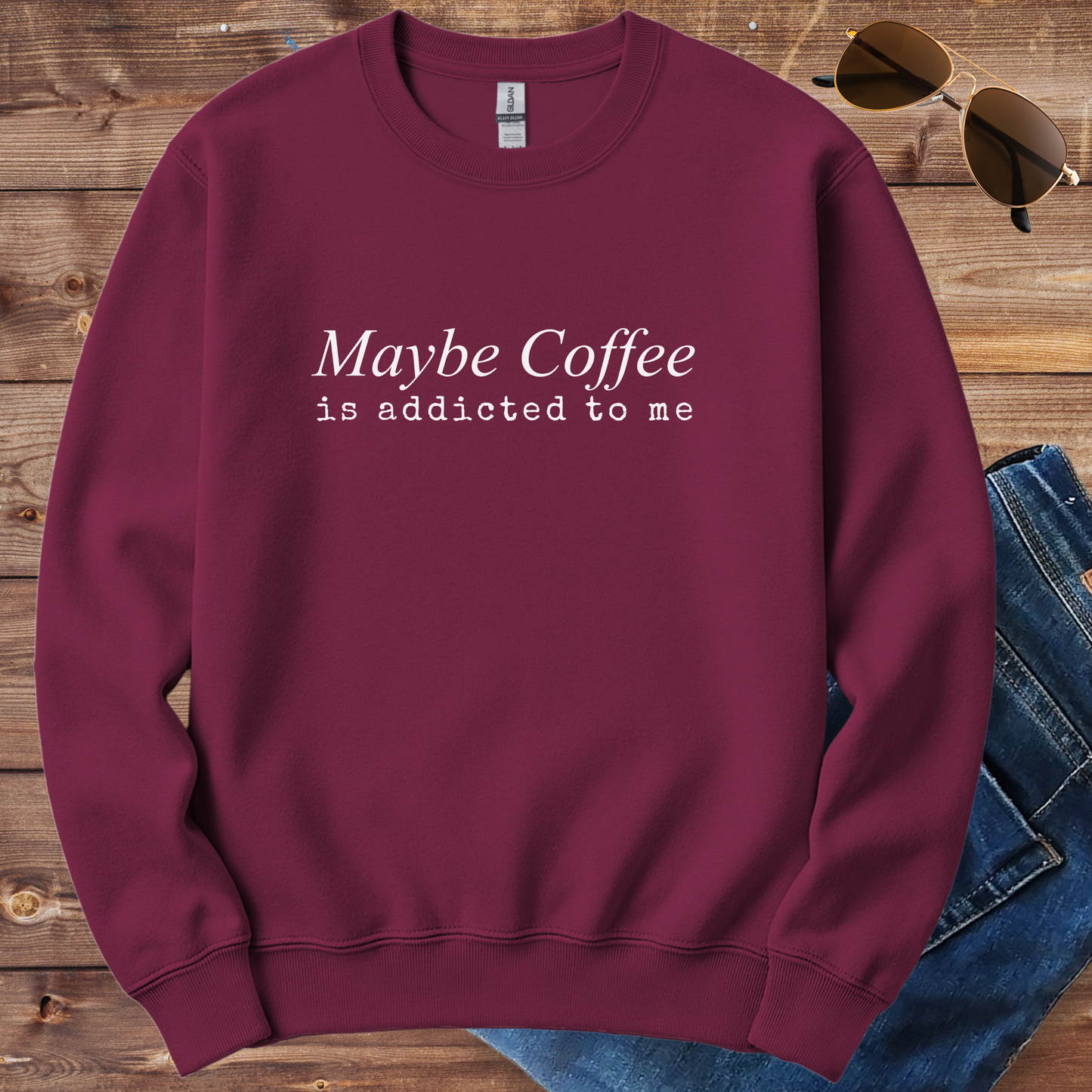 Coffee Addicted To Me Crewneck